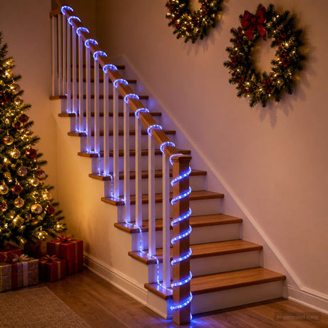 Vidaxl led-kerstlichtslang 480 led's blauw 20 m