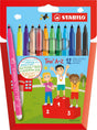 Stabilo trio a-z - felt-tip pen - set of 12 pieces