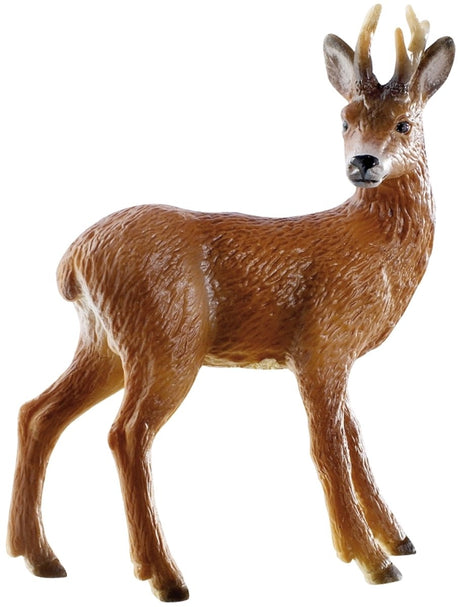 Bullyland 64436 - Spillfigur Hirsch Buck - ca. 7-9 cm - lieweg an detailléiert Design - ideal als pädagogesch Spillfigur, Dekoratioun oder e klenge Kaddo fir Kanner vun 3 Joer
