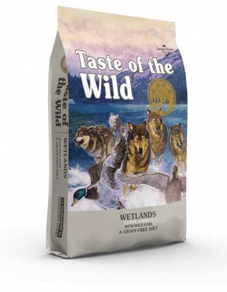 Taste of the wild wetlands – dry food for dogs – grain-free – duck, turkey quail – 12.2 kg