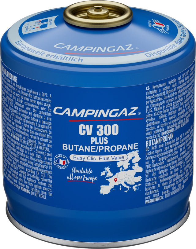 Campingaz cv300 plus касета - 1 брой - клик система - 240 грама бутан пропан - газ