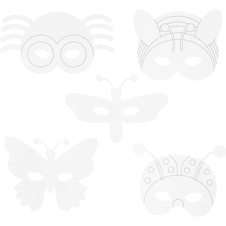 Creotime https: www.cchobby.nl insect masks-h-14-17-cm-w-19-5-23-cm-230-gr-white-16-piece-1-box