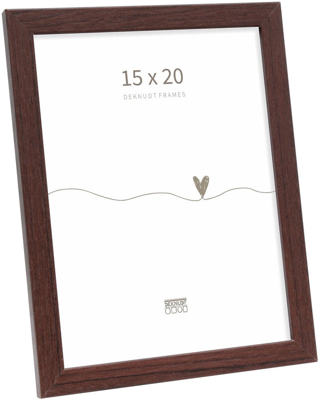 Deknudt frames fotorámeček - tmavě hnědý - s44ch4 - na fotku: 15x20 cm