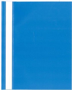 Kangaro snelhechtermap - formaat a5 - materiaal pp - blauw - doos a 25 stuks