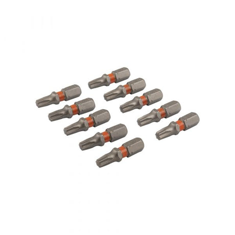 Screw bit 25 mm TX-25 orange 10x