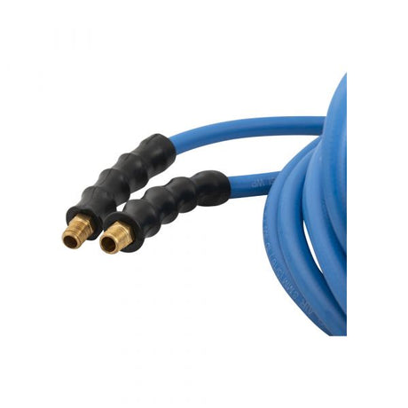 Rubber air hose 15 meters 2x 1 4 male thread