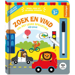 Az Imagebooks gyermekkönyv - járművek 3+ keresése és keresése