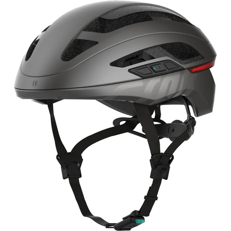 Crnk inteligentná prilba rybár alpha metallic black l 57-63cm