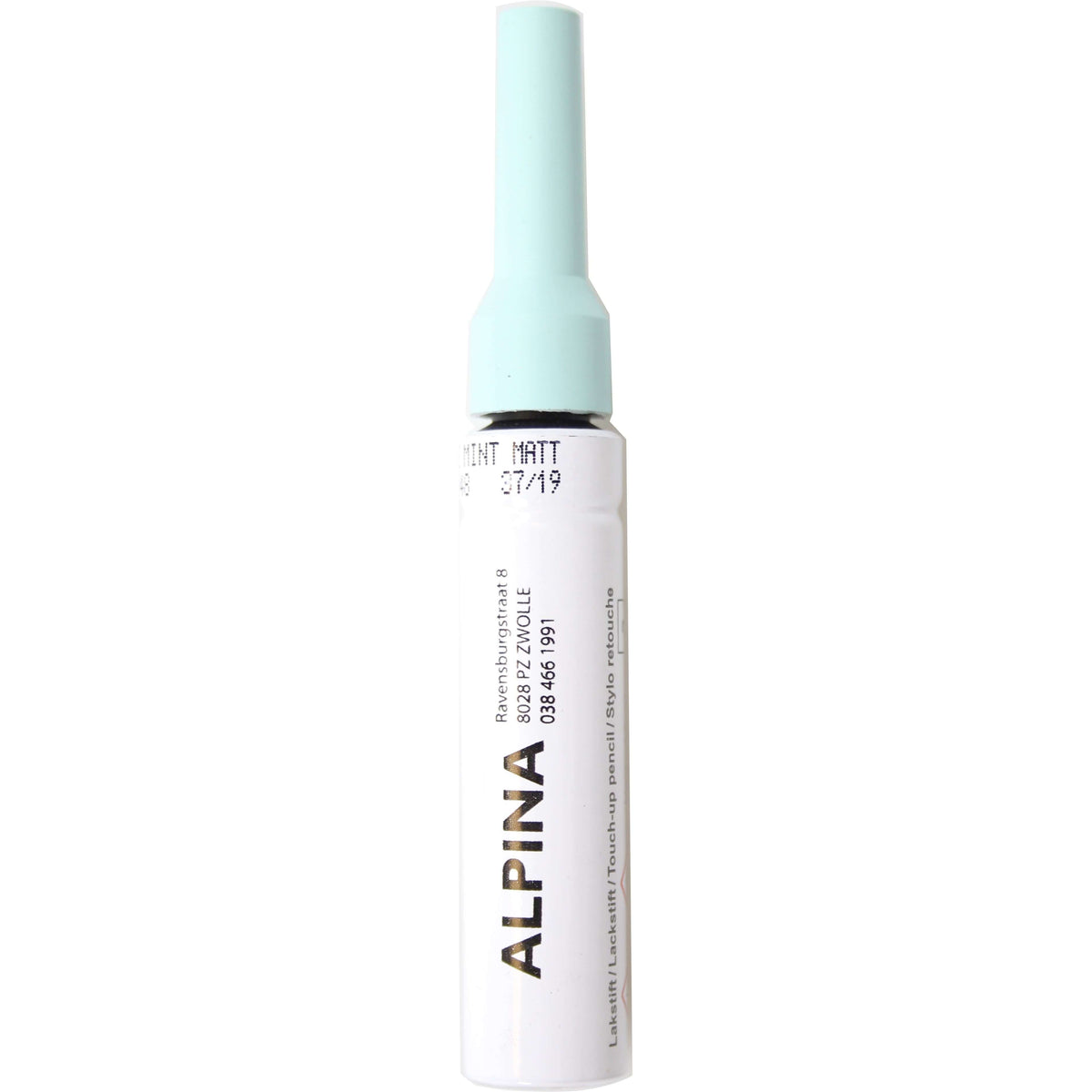 Alpina paint pen glace mint pms9480 matt