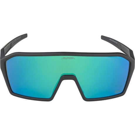 Olimpijska športna oblačila alpina športna športna očala ram q-lite jade mirror lens črna