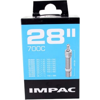 Impac ( schwalbe ) inner tube dv17 28 inch 28 47-622 40 mm