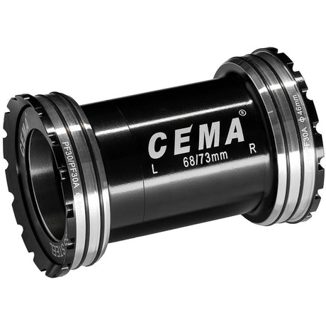 Cema bottenfäste PF30 BB30 PF30 SG3 belagd keramisk svart