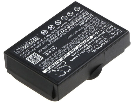 Aerial work platform remote control battery