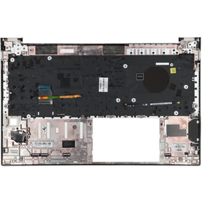HP laptop keyboard AZER BE + top cover, backlit
