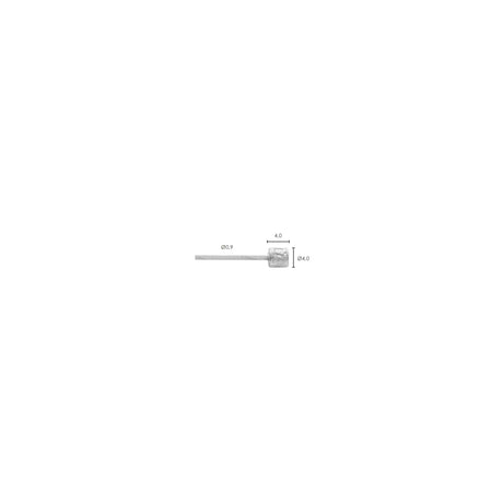 Nasc Elvedes cábla istigh �0.9mm 2500mm n�4x4 cruach dhosmálta