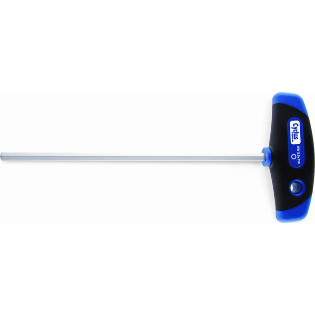 Buzaglo syklus lang sekskantnøkkel 3 mm. med t-håndtak l=250 mm.