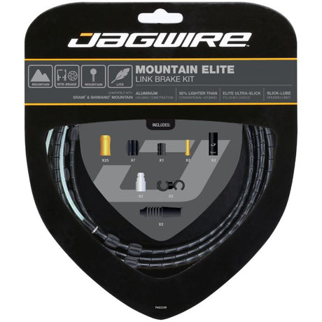 Спирачен комплект Jagwire mountain elite link - черен