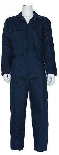 Bestex overalls cotton navy snaps 50