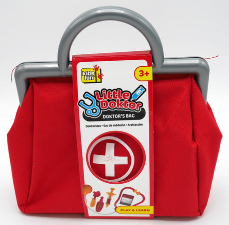 Bongers toy doctor's bag 5-piece, easy to take with you