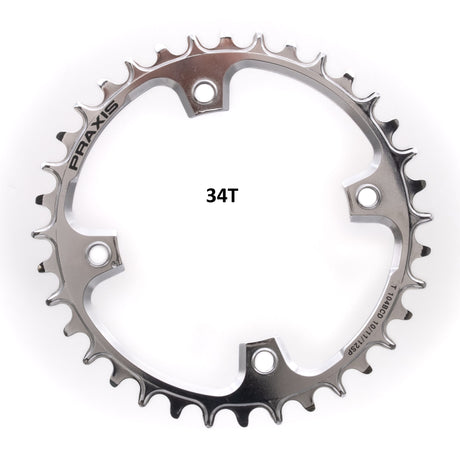 Praxis chainring 1x e-ring 104bcd m8 34t pvd 10 11 12sp