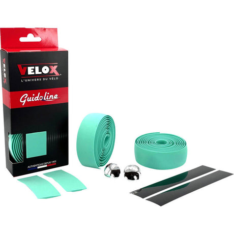 Velox handlebar tape maxi cork celeste (2 pcs)