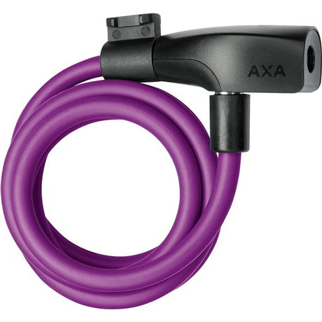 spiral cable lock Resolute 8-120 purple