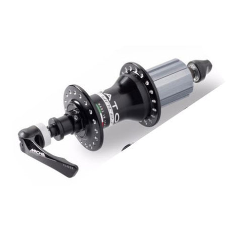 Miche rear hub primato 24 gts camp 9v 10v 11v 12v black.