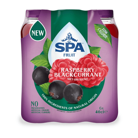Spa fruit still malina čierna ríbezľa (6x 400ml)