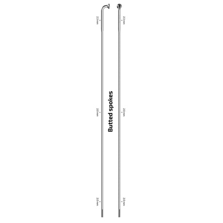 Sapim geschwat 14-262 x-staark Edelstol ouni Nippel (100 Stéck)