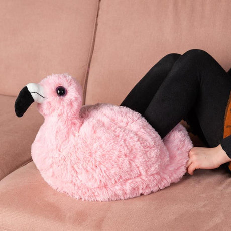 Noxxiez cozy foot warmer flamingo 35x25cm