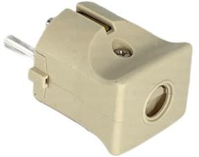 Enzo earthed plug cream Kopp 6141020