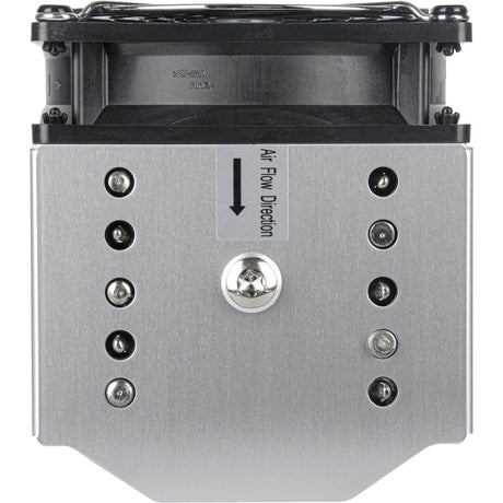 Silverstone xe04-4189 procesoriaus aušintuvas (sidabras, 4 kontaktų PWM)