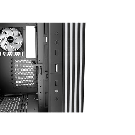 Be quiet! light base 600 lx midi tower housing (black | 2x USB-A | 1x USB-C | RGB | window)