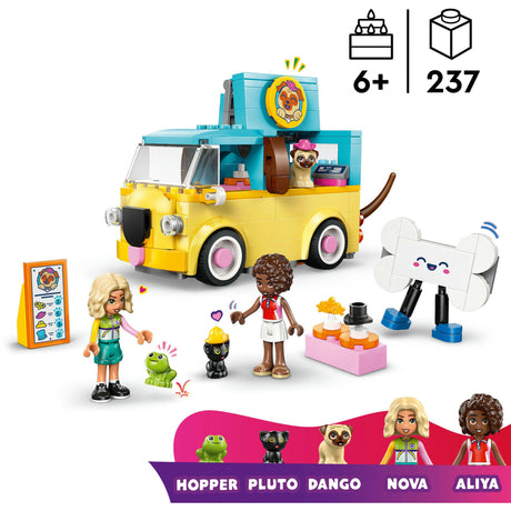 Dodávka Lego friends 42678 se zvířecími doplňky