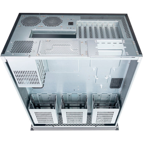 Silverstone rm600 rack ház (fekete)
