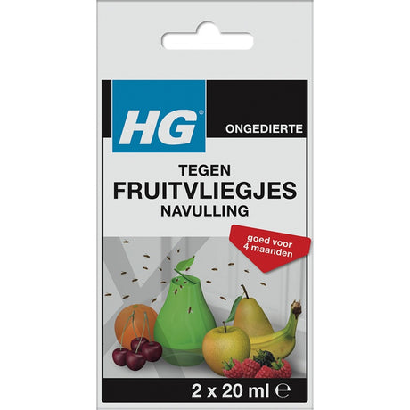 Hg x fruit fly trap refill 40ml