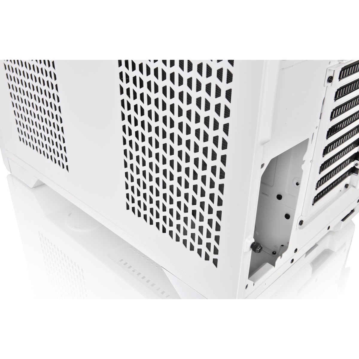 Caixa de torre midi Thermaltake view 51 tg snow argb edition (branca | 4x USB-A | 1x USB-C | RGB | janela)