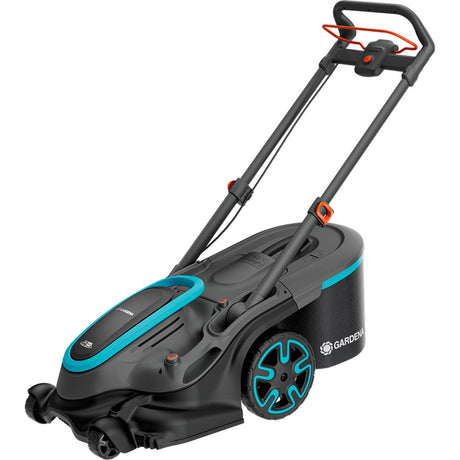 Gardena gressklipper powermax duo 46 36v (svart grå, 2x batteri og lader inkludert)