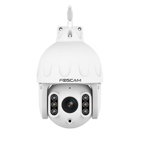 Foscam SD8P, 4K 8MP dvojpásmová WiFi PTZ vonkajšia bezpečnostná kamera (biela)