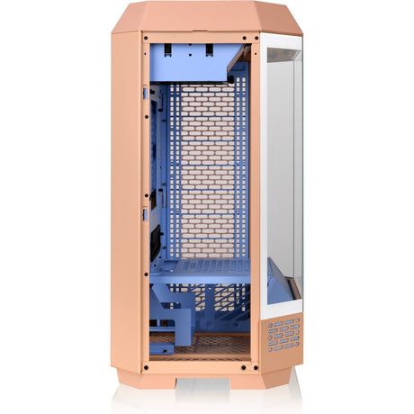 Thermaltake The Tower 300 - Peach Fuzz Mini Tower Case (Peach | 3x USB-A | Tempered Glass)