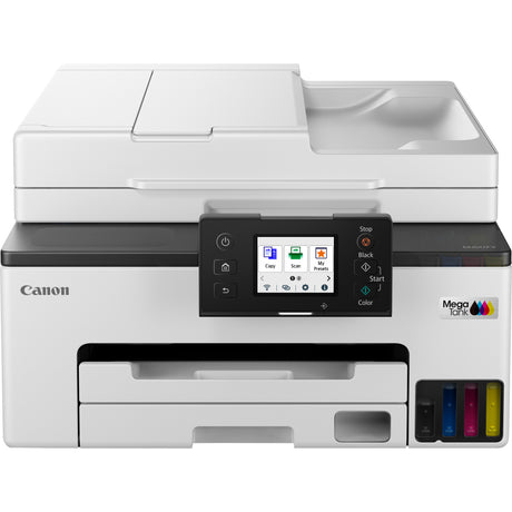 Canon maxify gx2051 all-in-one inkjet printer with fax function (white, print, copy, scan, fax, Wi-Fi)