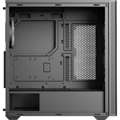 Caixa minitorre Aerocool b301a (preta | 1x USB-A | 1x USB-C | RGB)