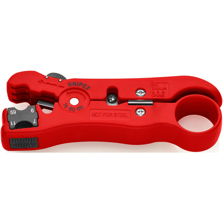Alicate de corte Knipex para cabo coaxial e cabo de dados