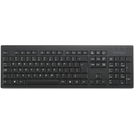 Bezdrátová klávesnice Kensington KB150 EQ (černá, americké rozložení (QWERTY), membrána, 100%)