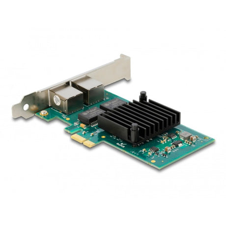 Delock pci express x1 card 2 x rj45 gigabit lan i350 network adapter