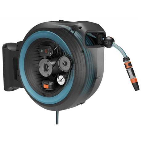 Conjunto de caixa de mangueira de parede Gardena powerroll xl - 35 m