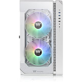 Caixa de torre midi Thermaltake view 51 tg snow argb edition (branca | 4x USB-A | 1x USB-C | RGB | janela)