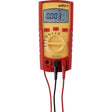 Wiha digital multimeter up to 600 V AC, Cat IV measuring device (red yellow)