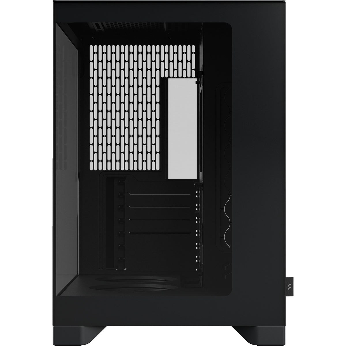 Skriňa Fractal Design Pop 2 Vision Midi Tower (čierna | 1x USB-A | 1x USB-C | tvrdené sklo)