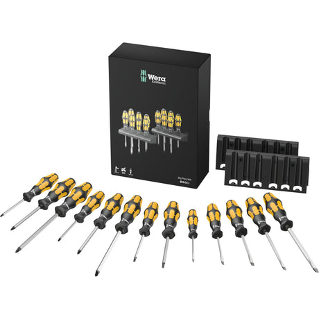 Wera Big Pack 900 Screwdriver Set (Black Yellow, 13-piece)